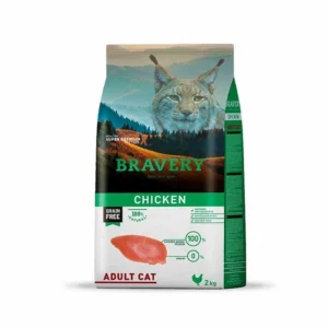 Bravery Chicken Adult Cat – Alimento Seco (2 kg)