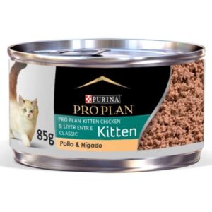 Lata Pro plan  kitten 85 grs pollo higado