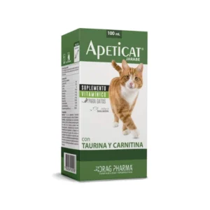 Frasco de Apeticat suplemento vitamínico para gatos