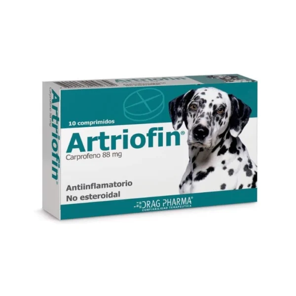 Caja de Artriofin 88 mg comprimidos para perros