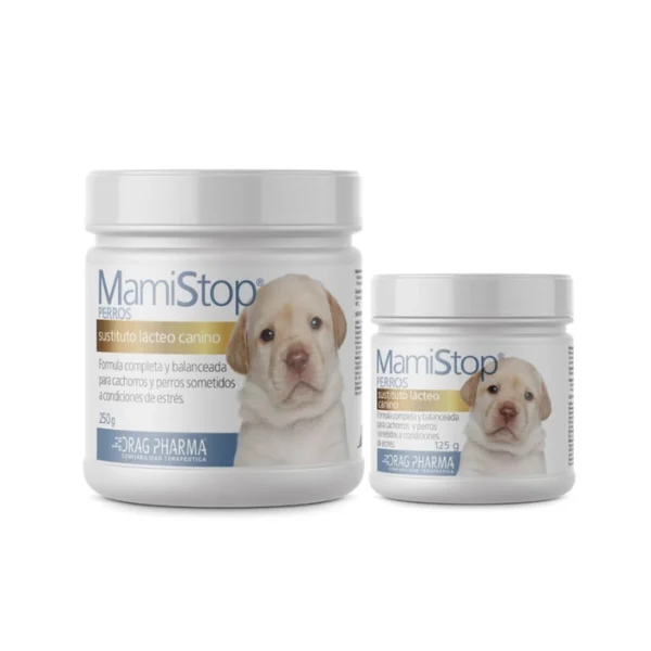 Frasco de Mamistop Perro sustituto lácteo completo