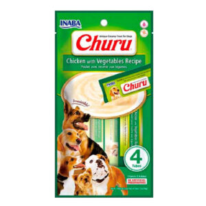 CHURU PERRO SOBRE C/ 4UN. POLLO CON VERDURAS