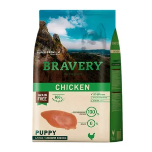 BRAVERY PUPPY POLLO 4KG