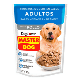 MASTER DOG SOBRE PERRO ADULTO GRANDE POLLO 100GRS