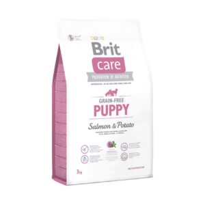 BRIT CARE PUPPY GF SALMON 3KG