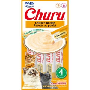 CHURU GATO SOBRE C/4 UN. DE POLLO