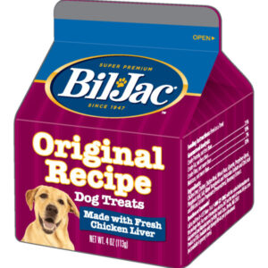 BIL JAC SNACKS PERRO RECETA ORIGINAL POLLO 113GRS.