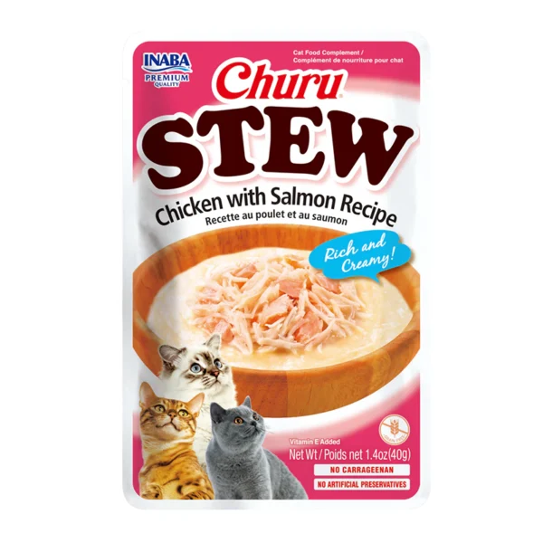 CHURU STEW POLLO Y SALMON