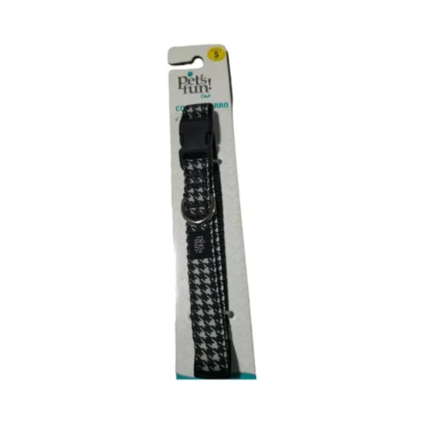 PETS FUN COLLAR PERRO AJUSTABLE NEGRO