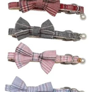 COLLAR LAZO 4PC PARA GATO TALLA M