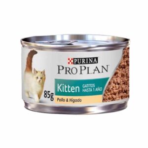 LATA PROPLAN KITTEN POLLO 85GRS