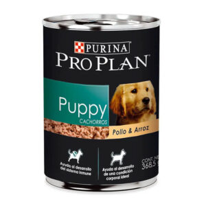 LATA PROPLAN PUPPY POLLO ARROZ 368GRS