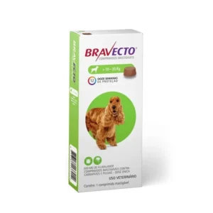 BRAVECTO 10 - 20 KG  (1 COMPRIMIDO )