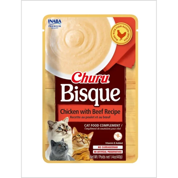 CHURU BISQUE POLLO Y CARNE VACUNO
