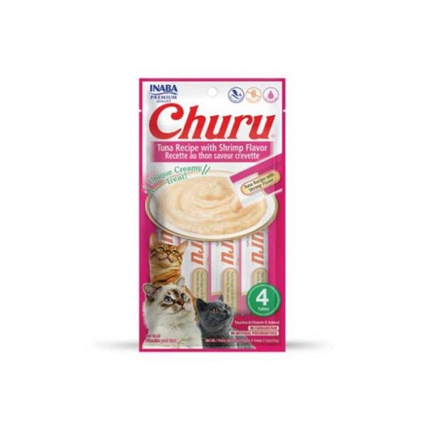 CHURU GATO SOBRE C/4UN. ATUN Y CAMARON
