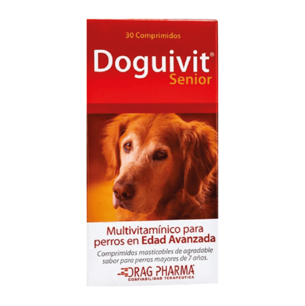 DOGUIVIT SENIOR MULTIVITAMINICO 30 COMPRI. (+ 7 AÑOS)