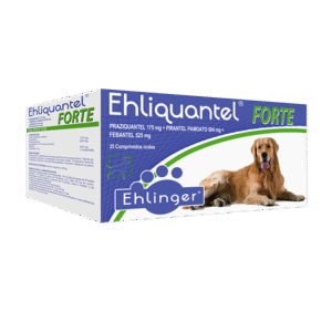 ANTIPARACITARIO INTERNO EHLIQUANTEL FORTE 1 COMPRIMIDO + DE 30 KILOS