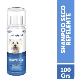 BUDDY PET SHAMPOO SECO PERROS AROMA EUCALIPTUS 100GRS