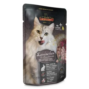 LEONARDO KANINCHEN SACHET 85G (CONEJO ARANDANO ROJOS)