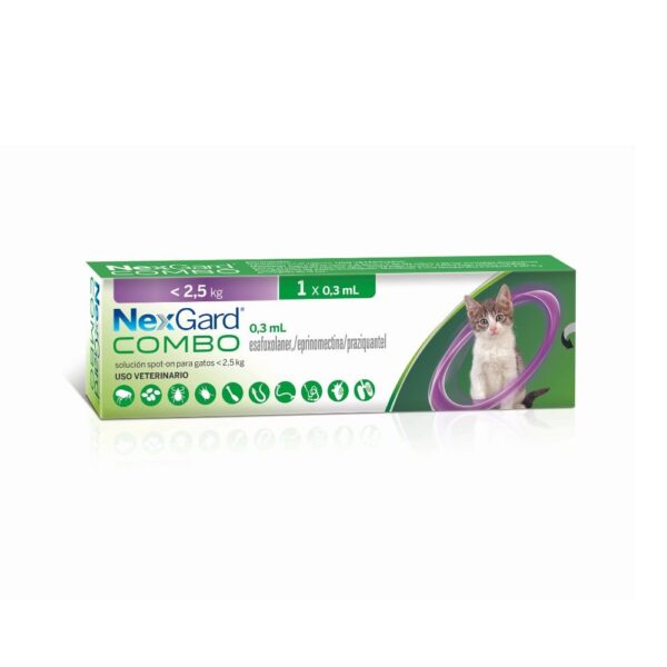 NEXGARD COMBO SOLUCION TOPICA GATOS 0.8<2.5