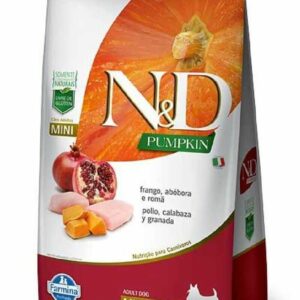 N&D PUMPKIN PERRO ADULTO MINI 2.5 KILOS