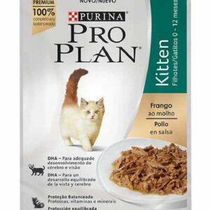 PRO PLAN SALSA GATITO 0-12MESES POLLO 85GRS
